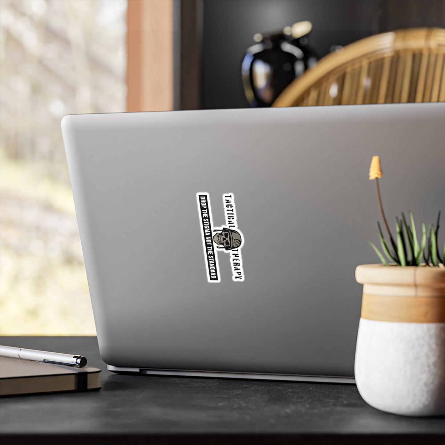 Tactical Therapy Vinyl Decals - Drop the Stigma Not the Standard Stickers