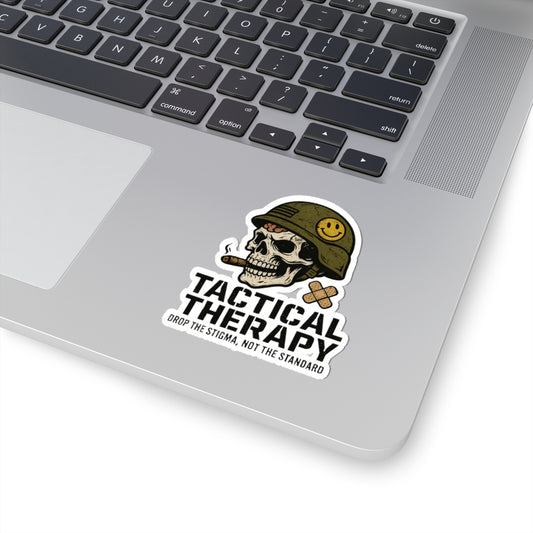 OG Tactical Therapy Skull Sticker